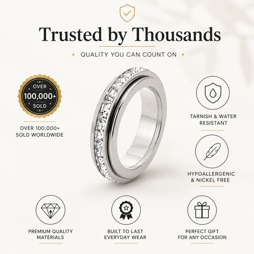 Serenity Spinner Ring