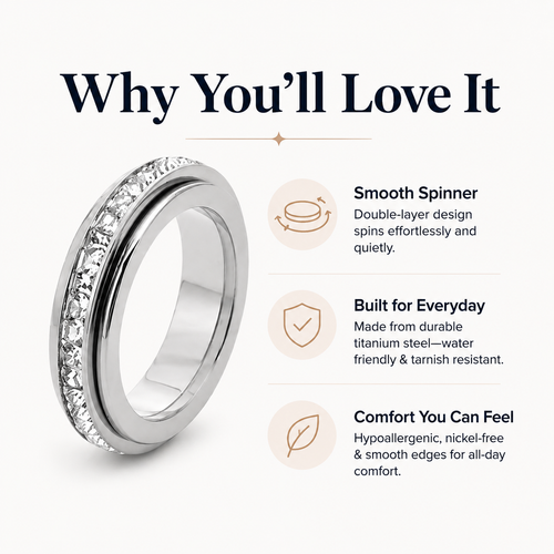 Serenity Spinner Ring